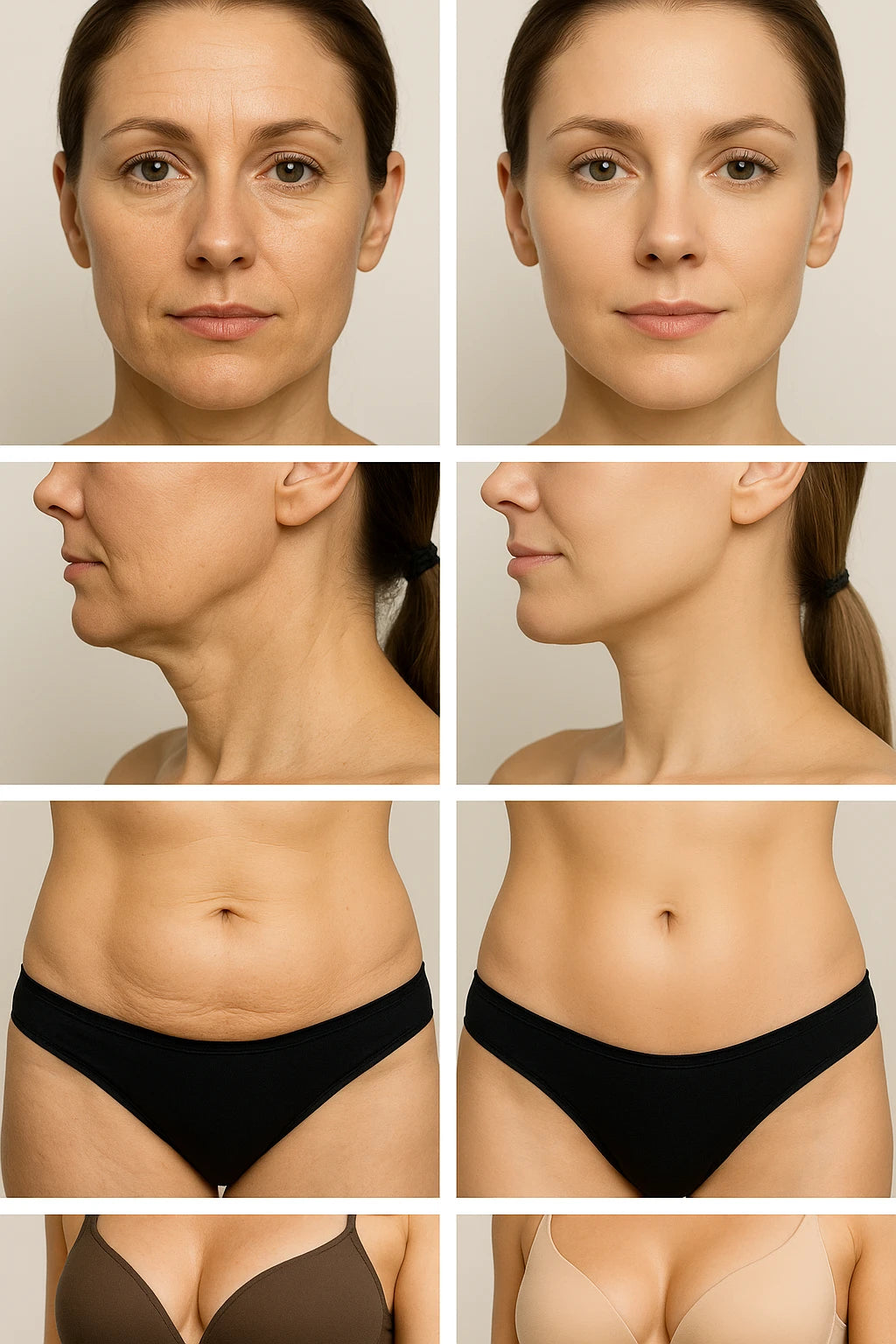 “Before & After: Sculpted, Firmed, Glowing”